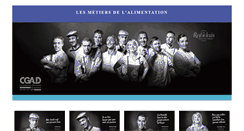 Desktop Screenshot of metiersdelalimentation.fr